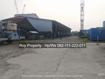Disewakan Tanah dan Kantor di Cakung Cilincing 1 Ha Jaktim