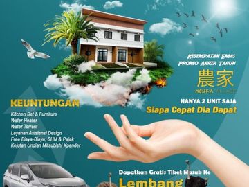 Rumah syariah READY STOCK Nouka Village siap huni di bandung