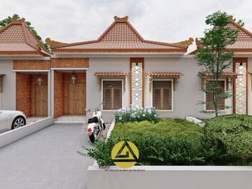 Rumah Millenial Design Mewah Klasikal Jawa!!