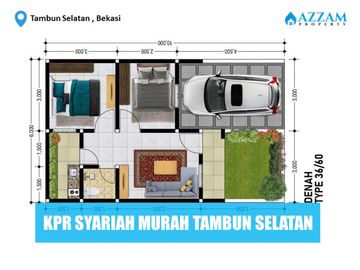 RUMAH SYARIAH KPR PRIBADI TERMURAH DI TRIDAYA TAMBUN BEKASI