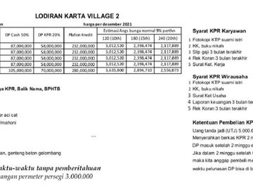 2 Unit Terakhir Rumah Lahan Luas Harga Murah 300 Jt-an di Klaten