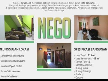 Dijual Rumah Siap Huni di Arcamanik Ujungberung CASH Only 950 Juta