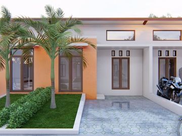 Di dalam perumahan The Palm Manisrenggo Di jual rumah hunian Mileni
