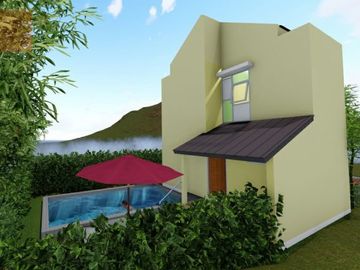 Promo Tersisa 2 Unit Lagi Rumah Baru Konsep Villa Cuman 395jt-an Saja