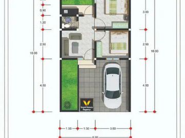Dijual Rumah Jl Dr. Wahidin Sudirohusodo Perum Grand Verona Regency Gresik
