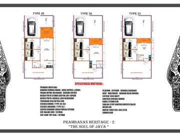 Dijual Rumah baru klasik modern di Prambanan Asri