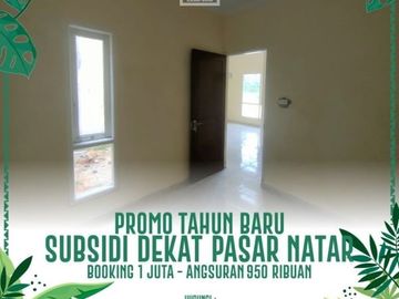 Rumah Desain Cluster Harga Subsidi Dekat Kota #4j22