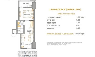 FOR SALE: 2 BR CONDO CELANDINE QUEZON CITY READY FOR OCCUPANCY WITH BALCONY