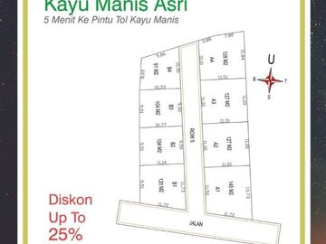 Tanah Kavling Kayu Manis