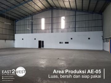 Disewakan Gudang Kawasan Deltamas Greenland Cikarang Bekasi Siap Pakai Lokasi Strategis