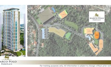 Lease to Own Studio (37 sqm) in Marco Polo Residence Cebu