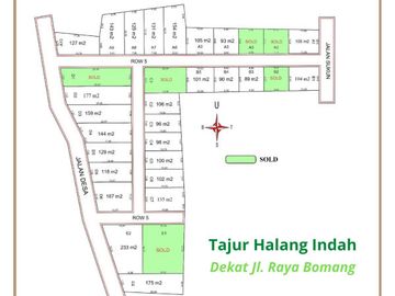 Kavling Hook Area Perumahan Tajurhalang, Diskon 25%