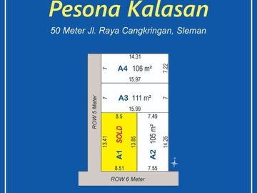 Area Kalasan, 1 Jt-an/m, Jalan Cangkringan