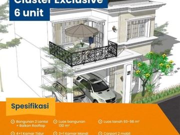 Cluster minimalis 2 lantai murah dkt tol sawangan,Depok