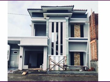 Model Rumah 2 Lantai Baru Apik di Buntalan