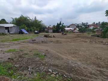 Bisa Cicil 12X Tanah Murah Barat Jl. Kaliurang km.8, Pagar Keliling