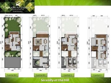Rumah Full Furnished Top View ANGELITE Di CitraSun Garden
