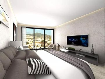 Departamento con vista a la montaña, Gimnasio, Alberca, Cabo San Lucas
