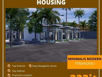 Rumah Modern di Utara Bukit Ratu Bokoh, siap KPR