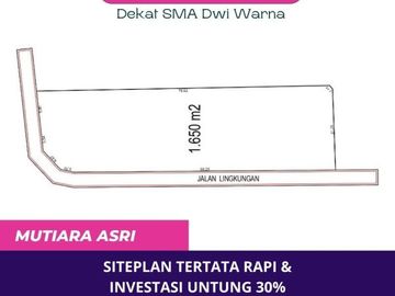 1 Jutaan/m² Cocok Bangun Cluster, Dekat Perumahan Inkopad
