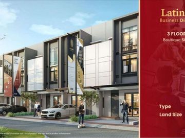 Rukan strategis ramai Delatinos business district BSD