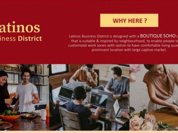 Rukan strategis ramai Delatinos business district BSD
