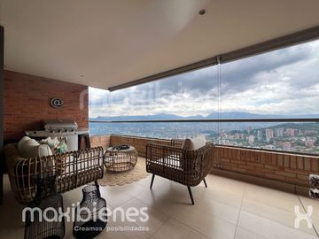 apartamento en arriendo en el tesoro. Cod A69367