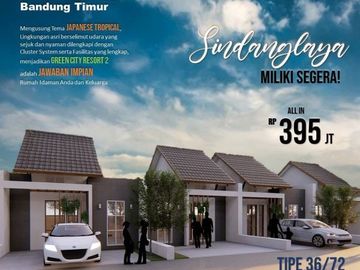 HOT PROMO!! Diskon cash bertahap 20jt untuk Hunian modern, strategis; Bandung