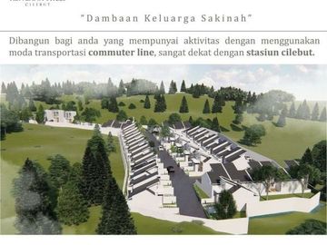 Cluster dengan Mezzanine 400jutaan dekat Stasiun dan Kota Bogor
