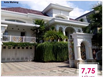 Rumah Mewah Luas 562 di Puncak Dieng kota Malang
