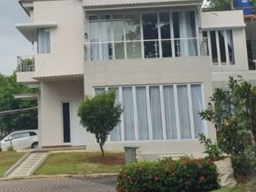 DIJUAL RUMAH BARU RENOV SEMI FURNISH SIAP HUNI DI CHALCEDONY GADING SERPONG
