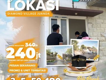 PROMO TERBATAS, No. 08213993----, Harga Perumahan Damarsi Sidoarjo, Diamond Village Juanda 3