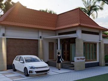 RUMAH SEMI VILLA DESIGN MEWAH SUPER EXCLUSIVE DIKAWASAN BOROBUDUR