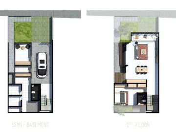 For Sale Newly Build Modern Townhouse & Kavling at Kebayoran Baru