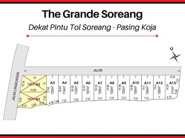 Tanah Bandung; 15 Menit Tol Seroja SHM 2Jutaan/m