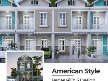 Rumah 2 lantai dekat pondok gede Ahzavi Residence