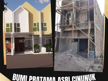 Rumah dua lantai full asesoris tinggal masuk harga terjangkau