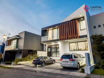 Casa de lujo moderna con jardín fracc. Olivos residencial, zona real.
