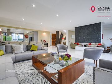 Casa de lujo moderna con jardín fracc. Olivos residencial, zona real.