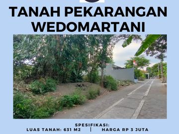 Tanah pekarangan di Blotan Utara Jogja Bay