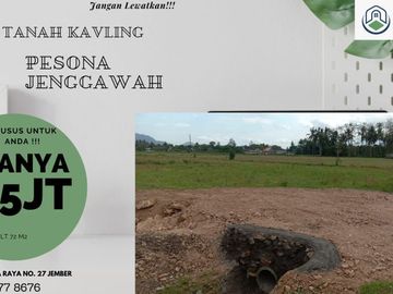 Tanah dijual Harga Murah di Jember