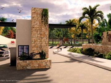 Casa de 1 piso con 4 recamaras y alberca en venta en Privada Inara