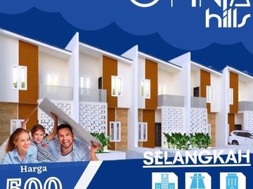 Rumah Murah Omnia Hills Tangerang Selatan 500 Jutaan 2 Lantai