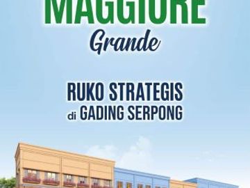 Ruko dengan Harga Bersahabat Maggiore Grande