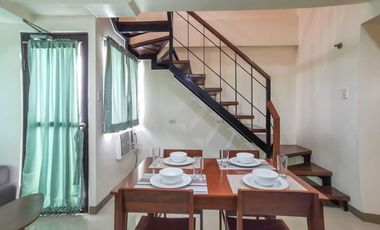 LOFT TYPE UNIT with 1 FREE PARKING SPACE