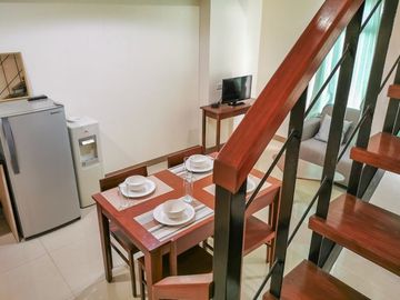 LOFT TYPE UNIT with 1 FREE PARKING SPACE