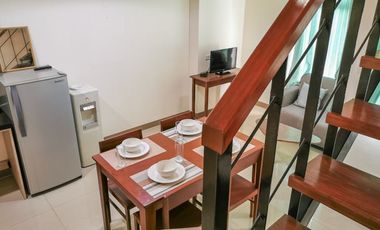 LOFT TYPE UNIT with 1 FREE PARKING SPACE
