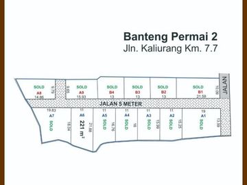 Sisa 1 Unit; Kavling Perumahan di Jalan Damai Jogja, SHM