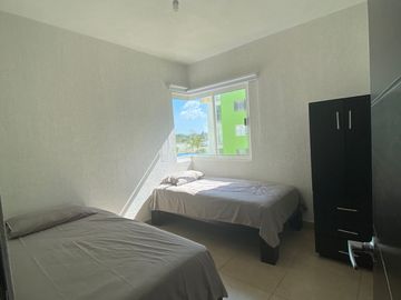 DEPTO. RENTA POR NOCHE A 5 MIN DE BONFIL ACCESO A CLUB DE PLAYA BARRA VIEJA