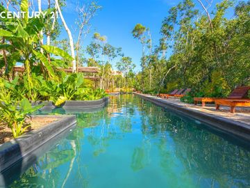 Duplex Garden en Planta Baja en Tulum entrega Otoño 2025